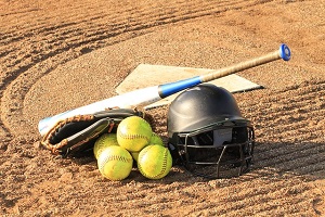 Softball balls